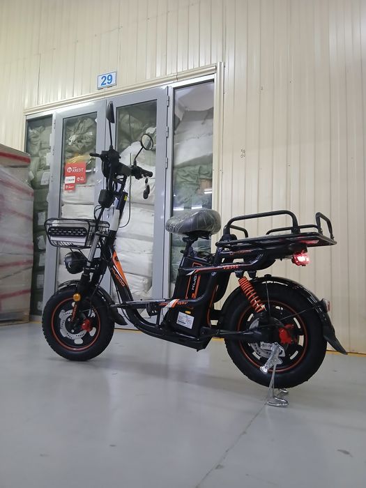 Электровелосипед вело велик курьер новый скутер мопед мото новый купит