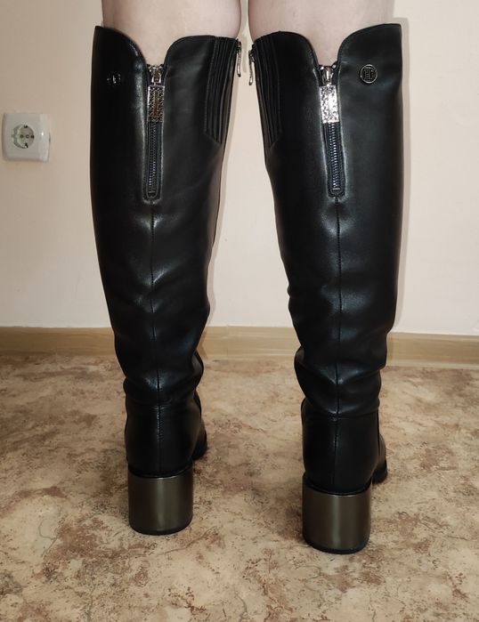 Продам сапоги-ботфорты