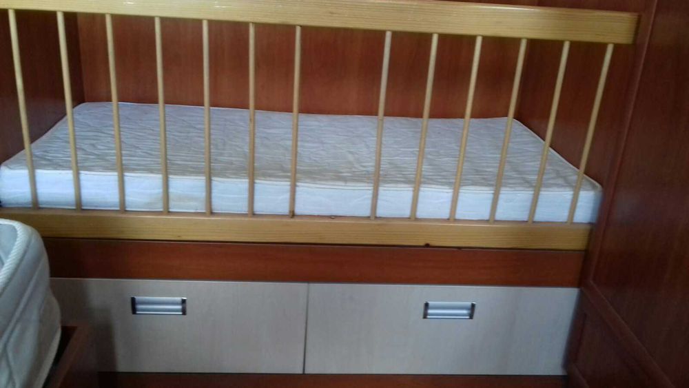 Дървено креватче 120/60 с подарък матрак