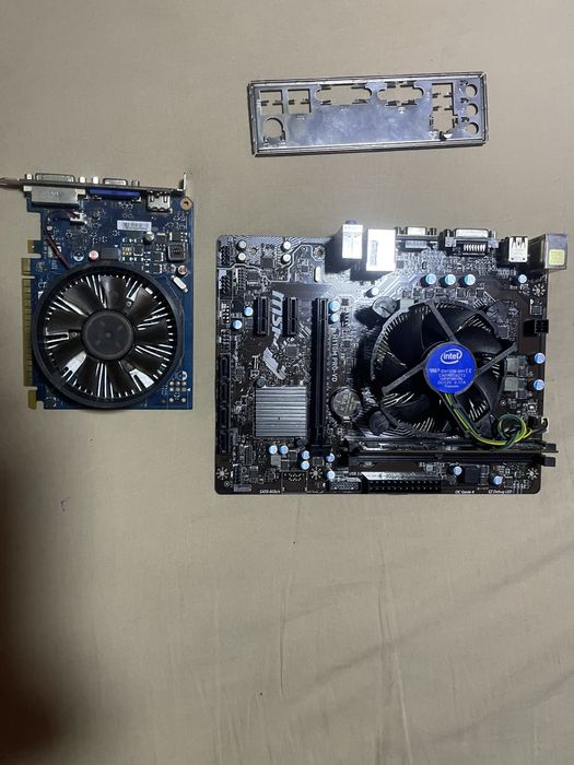 Kit placa de baza si placa video