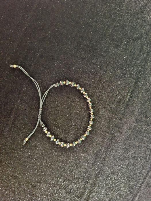 Brățară bile inox placata cu aur 99 lei