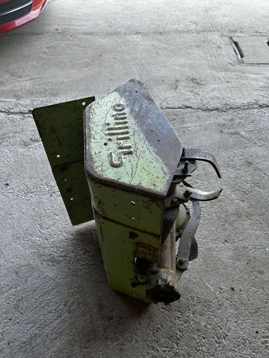 Grillo motocultor cu freza, lama cosit + plug