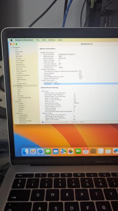 Laptop MacBook Pro 2017