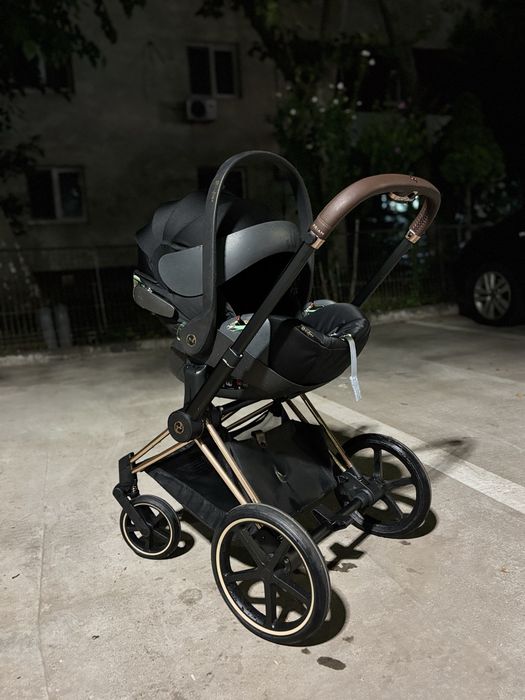 Vand Carut Cybex Platinum Priam Rose Gold by Jeremy Scott