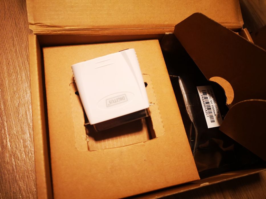 Server de imprimare, Digitus DN13001, Fast Ethernet, Alb