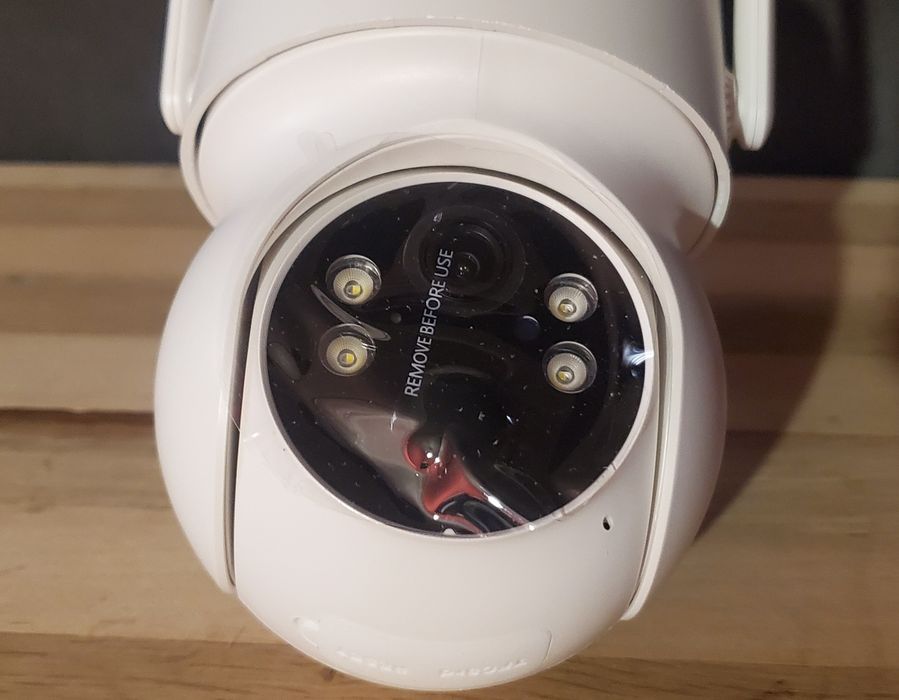 Camera supraveghere video PTZ ICSEE 3 MP cu panou solar