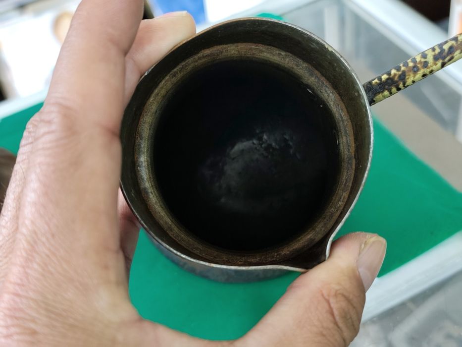 Медно джезве два броя