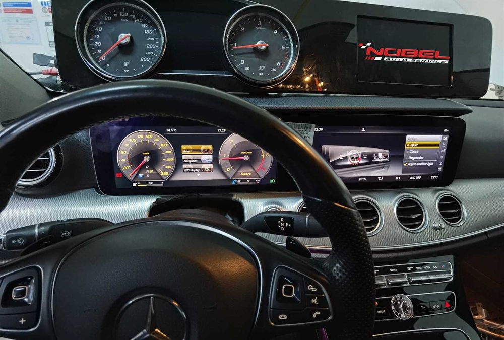 Retrofit Ceasuri Bord Analog la Display Digital Mercedes W213 W238 G