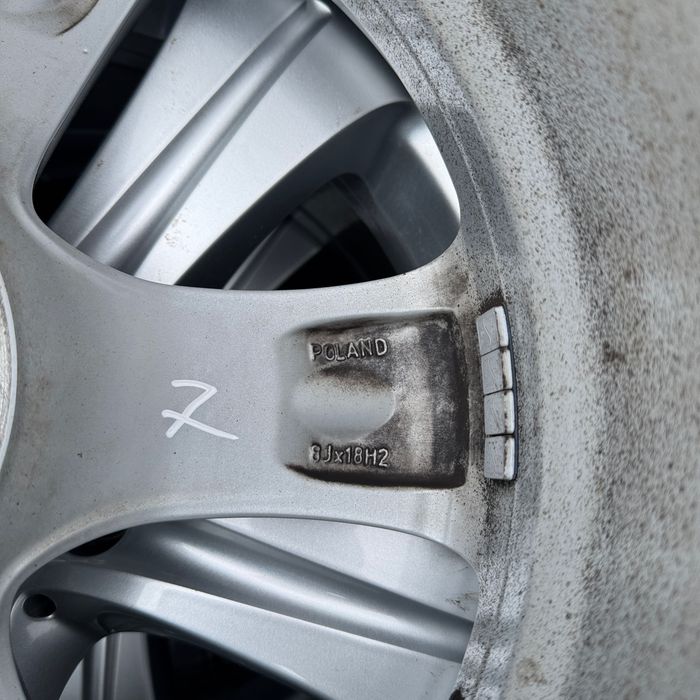 Комплект 4броя Michelin Pilot Alpin 245/45R18 100V DOT2318 Джанти 8Jx18H2 ET43 A2134011400| Гуми и джанти