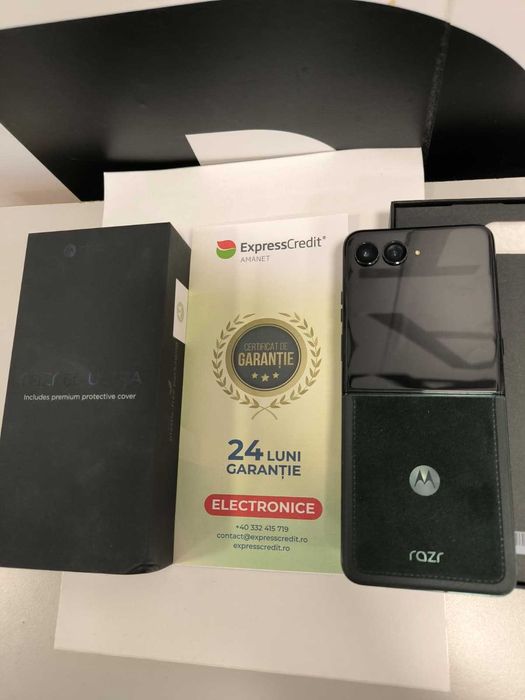 Motorola Razr 60 Ultra 5G (Ag24/b.44545)–Desigilat in Agentie!
