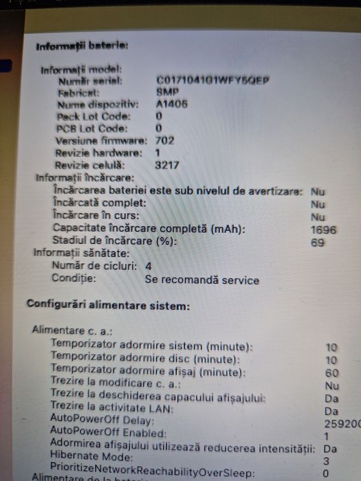 Macbook Air 2013, 13 inch, I5, 128 gb