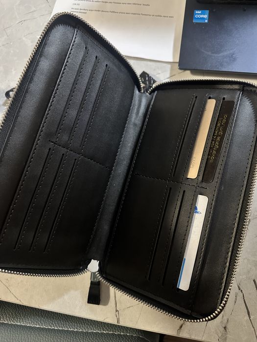 Барсетка из натуральной крокодильей кожи