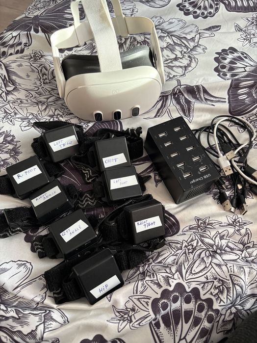 Meta Quest 3 + Full Body Tracking – Set complet VR