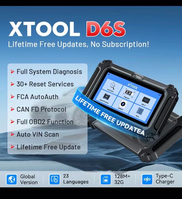 Tester diagnoza auto Xtool D6s