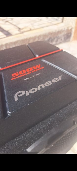 Усилвател PIONEER GM-3702 500 W, БРОЙ КАНАЛИ 2