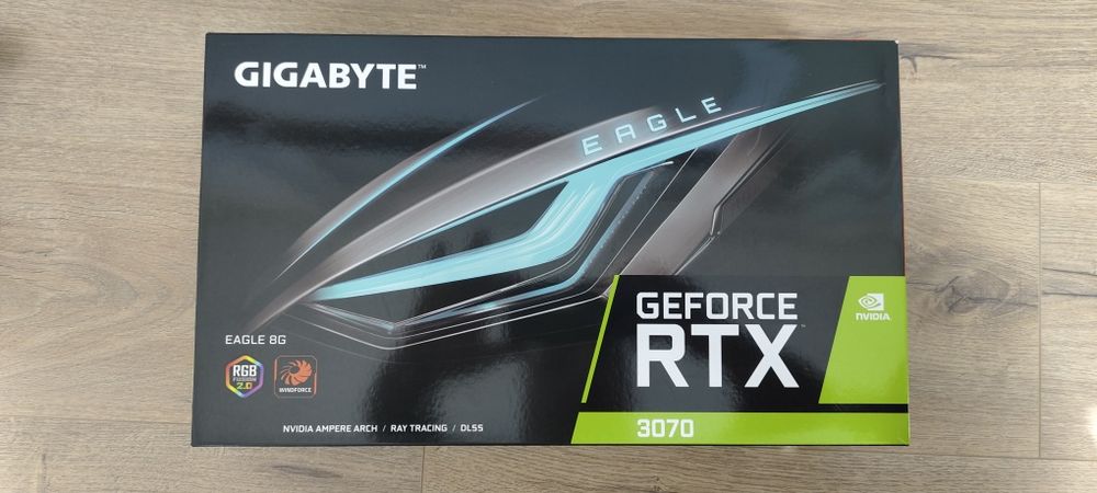 Gigabyte GeForce RTX 3070 Eagle 8GB GDDR6 Full Box