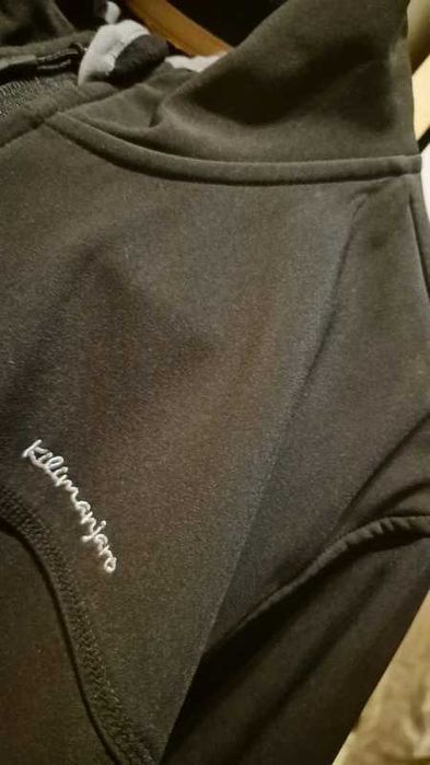Geacă softshell bărbați Idahoe Kilimanjaro, negru – L