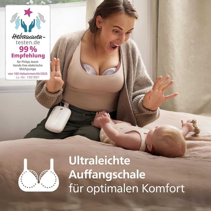 Philips SCF547/11 Avent Двойна Помпа за Кърма, НОВО