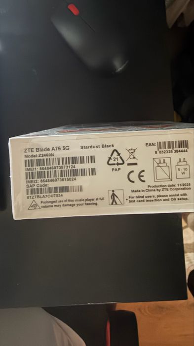 Vand telefon ZTE Blade A76 5G