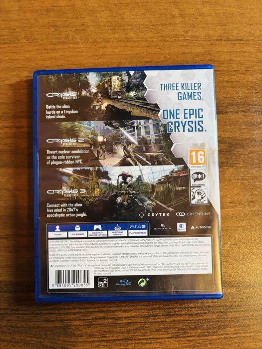 CRYSIS Игра на PS4-5