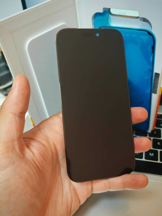 Soft Oled Съвместим LCD Дисплей за iPhone 17 Pro /120Hz/ Черен / Гаранция /
