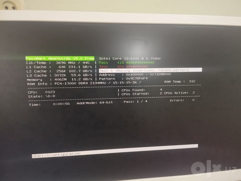 Компьютер core i3-6100 (asrock h110)