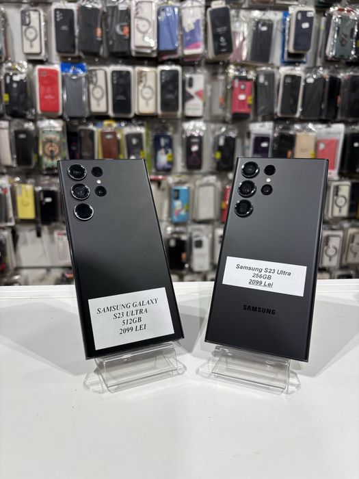 iSellStore Valcea: Samsung S23 Ultra Black 256GB/512GB