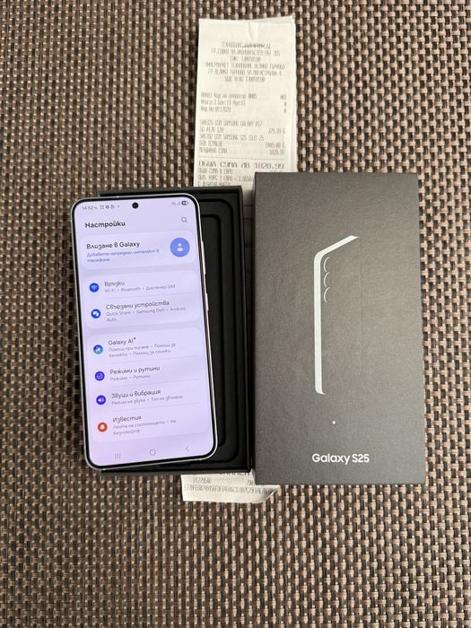 НОВ*41лв/м SAMSUNG GALAXY S25 / Icyblue / 12/256GB