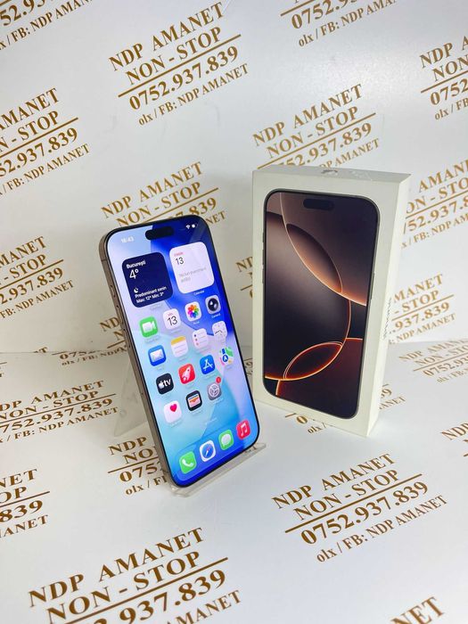 NDP Amanet NON-STOP Bld.Iuliu Maniu 69 IPHONE 16 PRO MAX (51224)