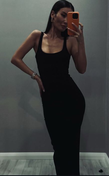 Платье Zara до щиколотки