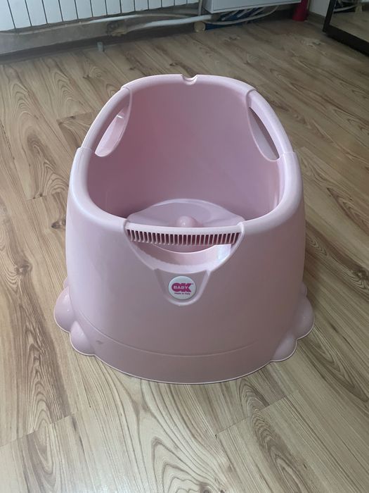 Вана за къпане и сядане Розова