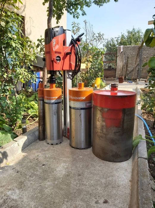 Execut gauri pt. hota, centrale, AC, gaura cu carota fara praf