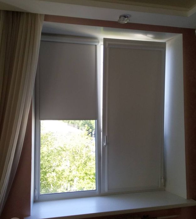 Плисе комбо жалюзи пардалари