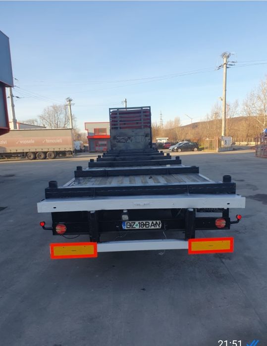 Platforma transport utilaje, transport lemn