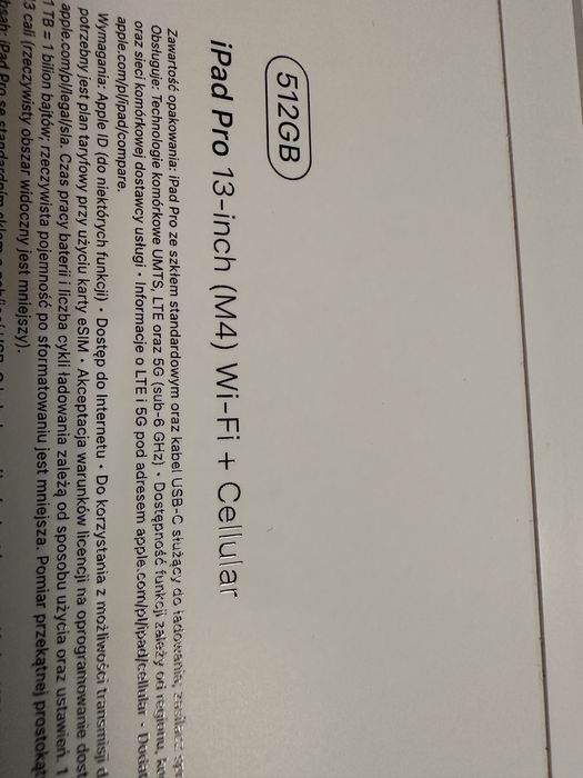 Ipad 13” pro M4 space black 512 gb + Apple Magic keyboard