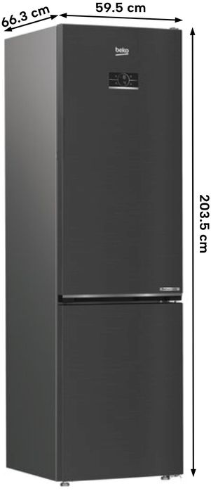 Нов хладилник BEKO bPRO500 B5RCNA405ZXBR No Frost  203 см