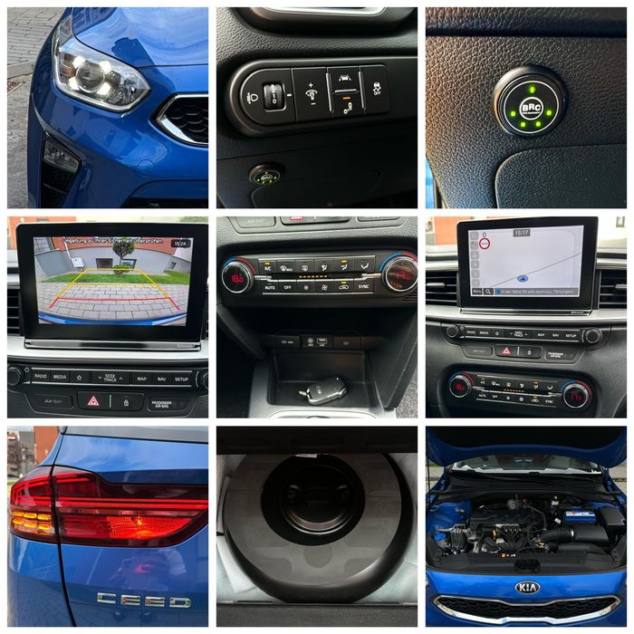 KIA CEED -GPL-BENZINA de fabrica 1,4 MPI / 100 CP / led pachet 2020 EURO 6 D