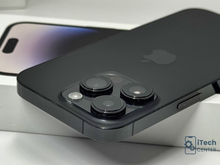 iPhone 14 Pro, 256GB, Black, 100% батерия, КАТО НОВ, 1г. ГАРАНЦИЯ!