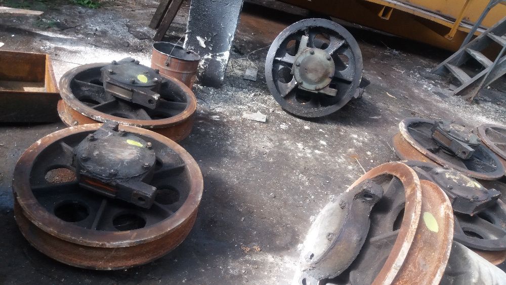 Колела 220,320,440,540, 680.,760 mm.ел мотори редуктори за 8т 12.5т 20