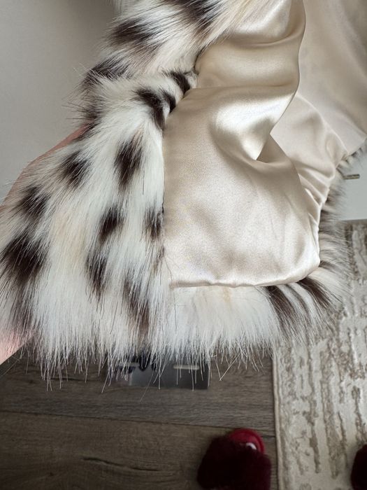 Шуба под рысь (экомех) 48р