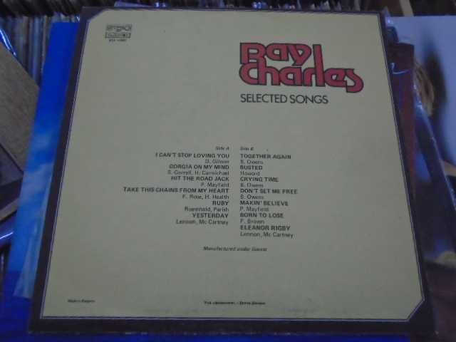 винил  пластинка  Ray Charles  "Best"