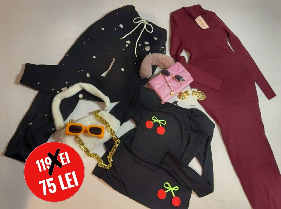 Set de 3 haine la doar 75 de lei