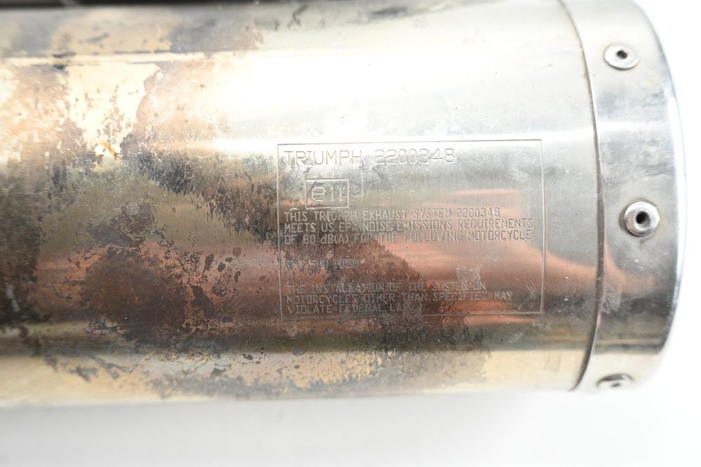 Triumph 1050 Speed Triple 2005 2007 Evacuare dubla silencer