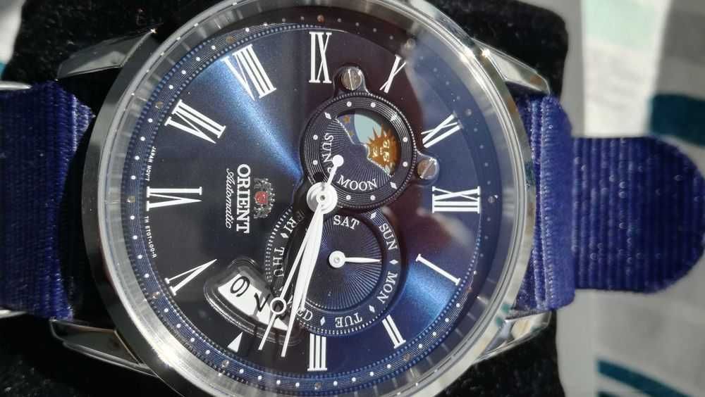 Ceas Japonez Mecanic Automatic Orient Safir Curea NATO Seiko-Epson