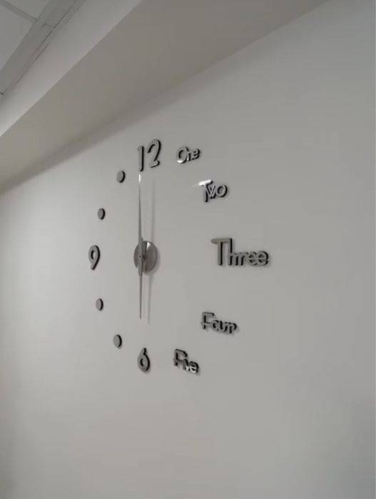 3 D часы на стенные