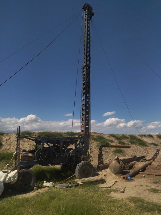 Suv chiqarish xizmati. Бурения скважин.