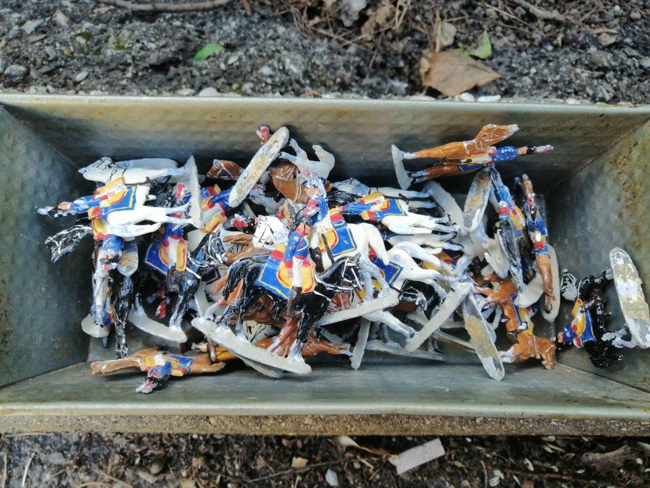 Lot soldatei plumb, anii 50