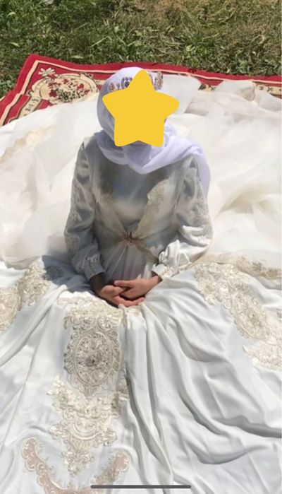 Шлейф на свадебное платье