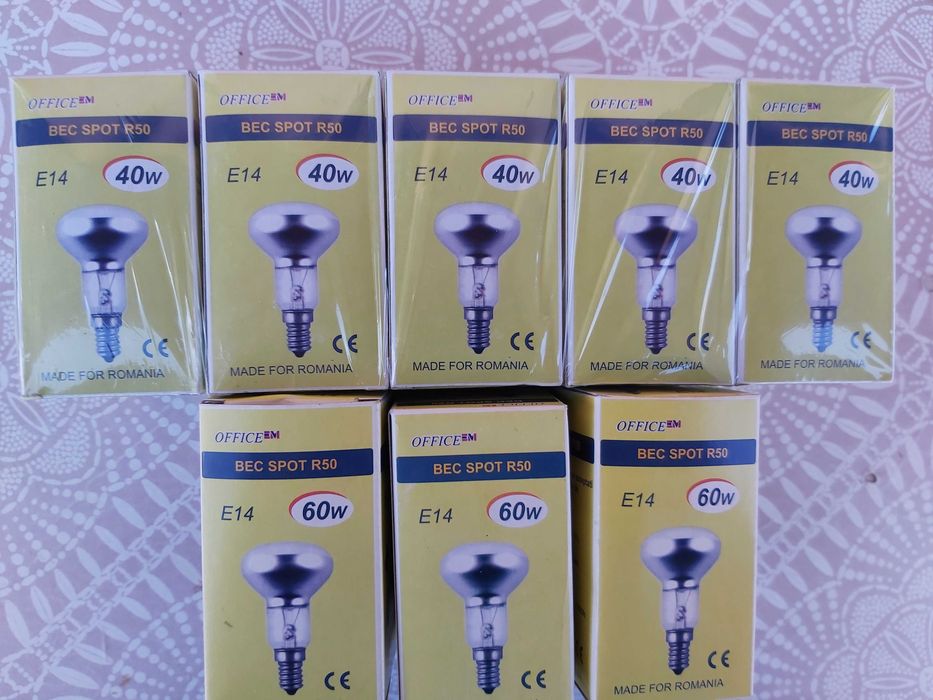 Becuri diferite modele