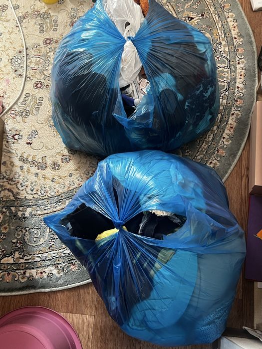 Детские вещи 4 больших пакета